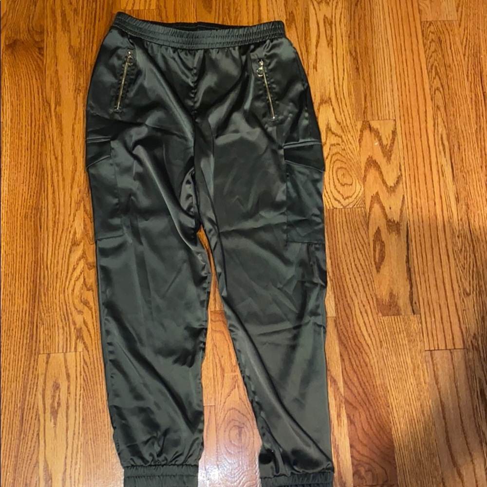 Shiny joggers